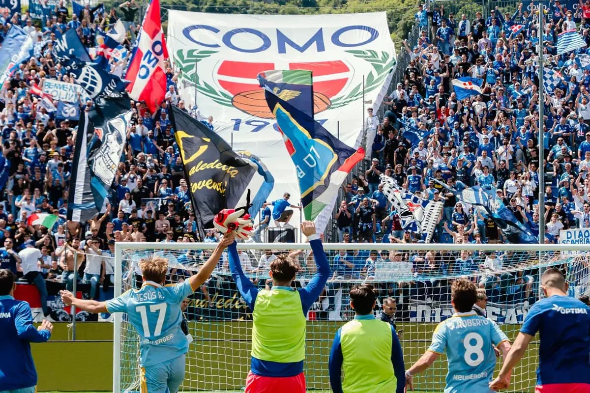 Dari Divisi Empat ke Liga Champions, Como Tulis Kisah Besar Serie A
